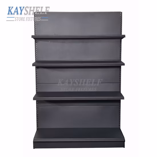 卸売食料品コンビニエンス ショップの小売店用金属スーパーマーケットの棚