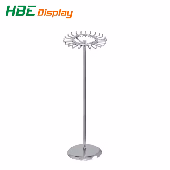 スタイリッシュなラウンド衣類ディスプレイラック