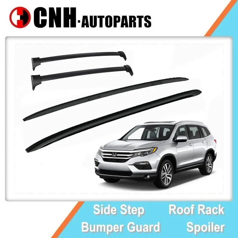 ホンダ パイロット 2016 用 OE デザイン アルミニウム ルーフ レールとクロスバー
